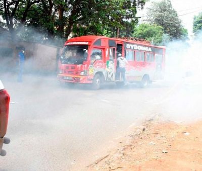 Police officers frustrated the planned mass action.