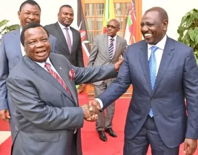Atwoli Asks  Ruto, Raila To Meet And Discuss How To Salvage The Country From Economic  Turmoil.