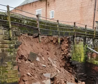 Several Houses Destroyed In Kericho as Perimeter Wall Collapses